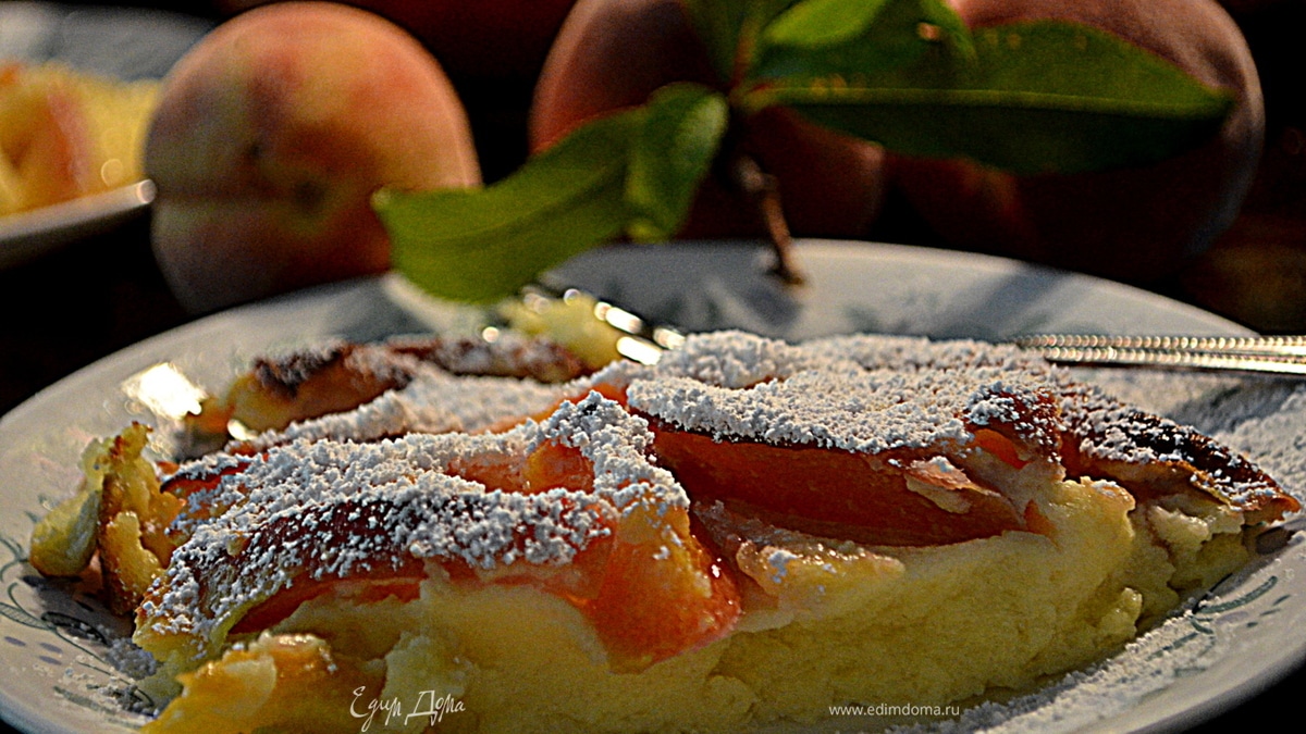 Персиковое клафути