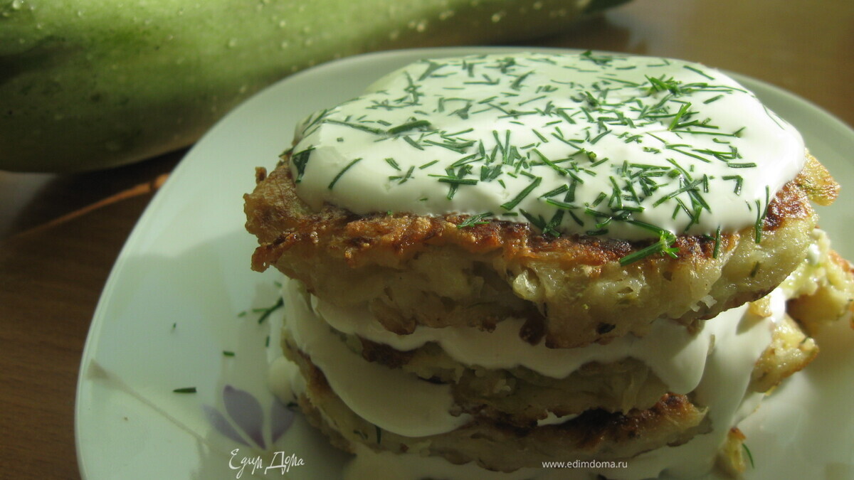 Кабачковые мини-тортики