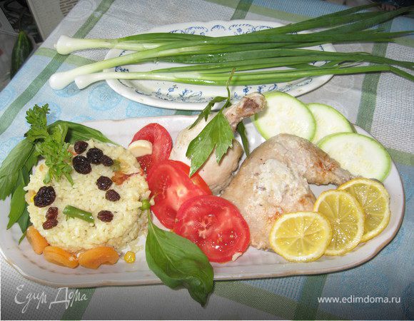 Сочная курица в мягком соусе