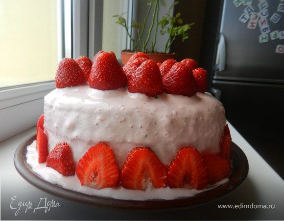 Бисквит "Летний-Клубничный" Бисквит "Летний-Клубничный"