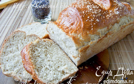 Рецепт Домашний хлеб с лавандой и медом