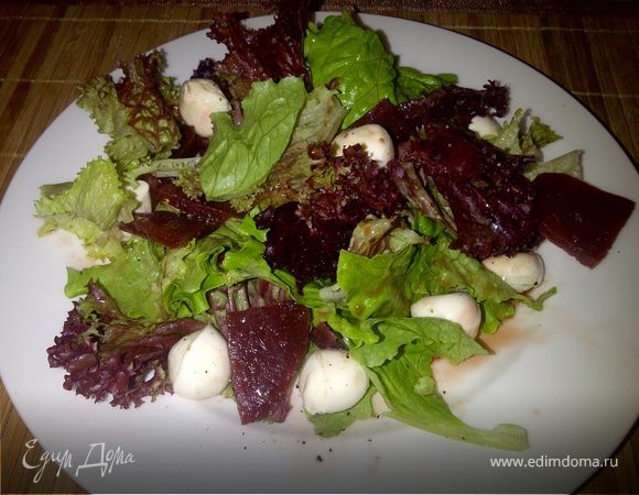 Легкий салатик на завтрак