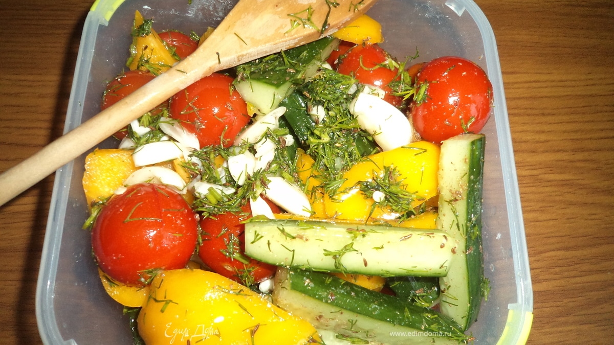 Овощи под шашлычок