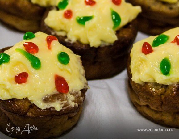 Диетические йогуртовые кексики Диетические йогуртовые кексики