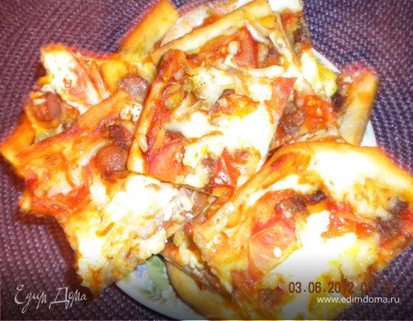 Домашняя пицца Домашняя пицца