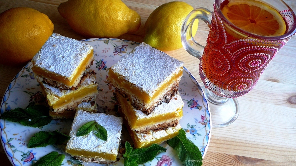 Лимонные квадратики (Lemon Bars)