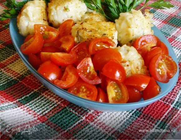 Рисовые шарики с куриной начинкой