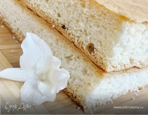 Миндальный шифоновый бисквит Миндальный шифоновый бисквит
