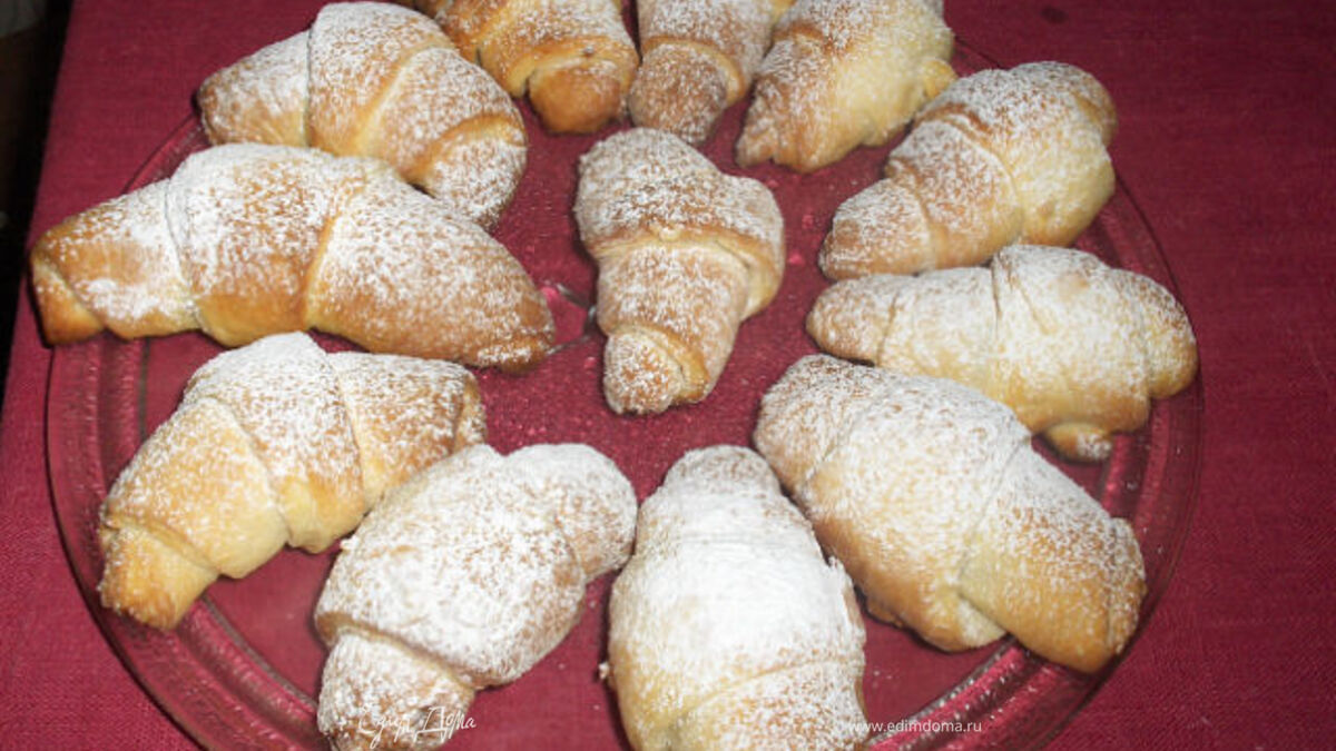 Рогалики дрожжевые