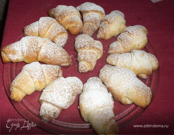 Рогалики дрожжевые Рогалики дрожжевые