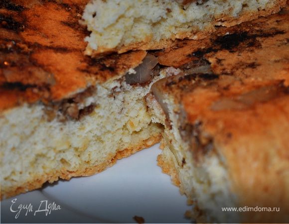 Пирог с грушами