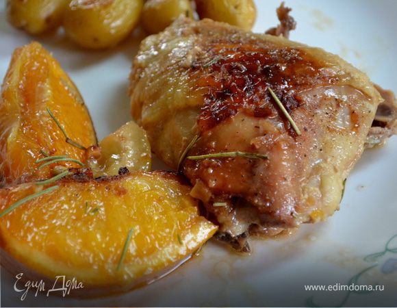 Курица в цитрусовом маринаде