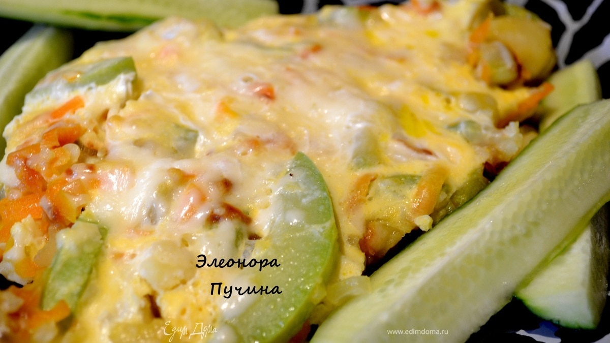 Запеканка с кабачком