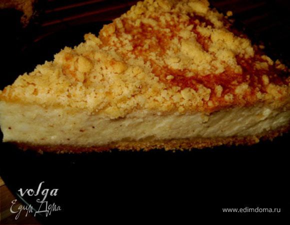Большая ватрушка или пирог с творогом Большая ватрушка или пирог с творогом