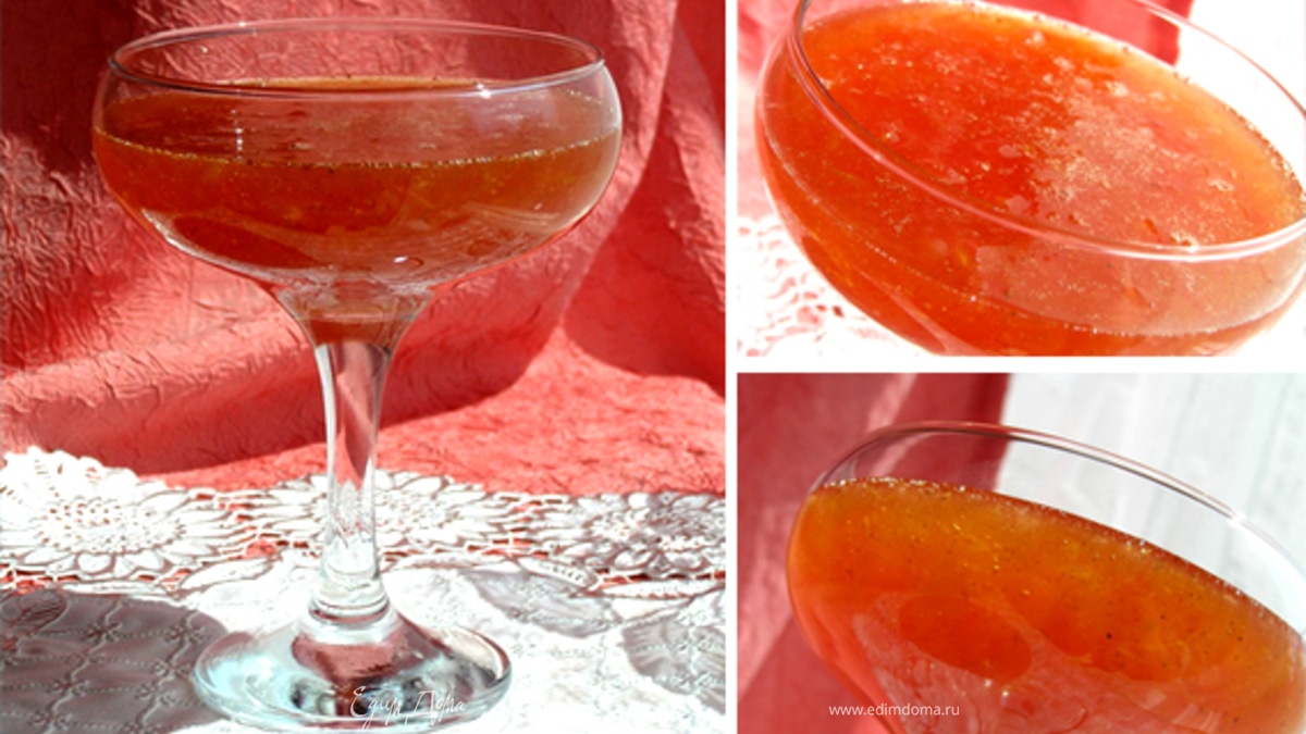 Конфитюр из помидоров с лимоном и корицей