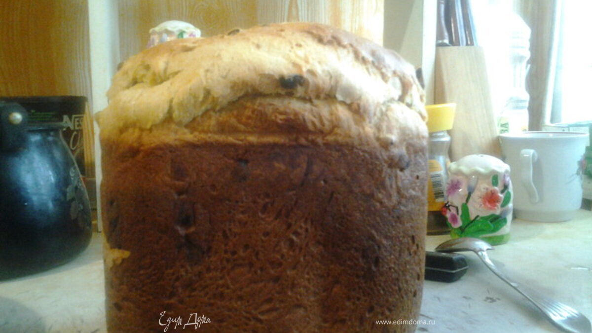 Вкусная булка к чаю