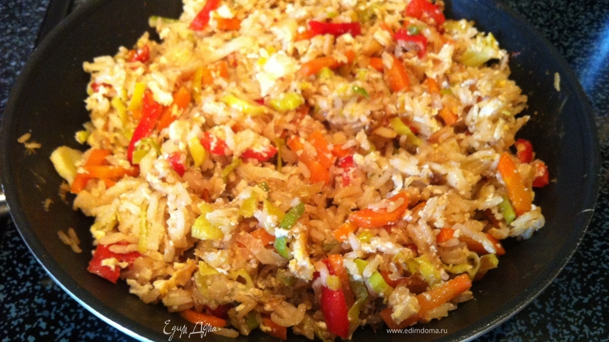 Рис с овощами