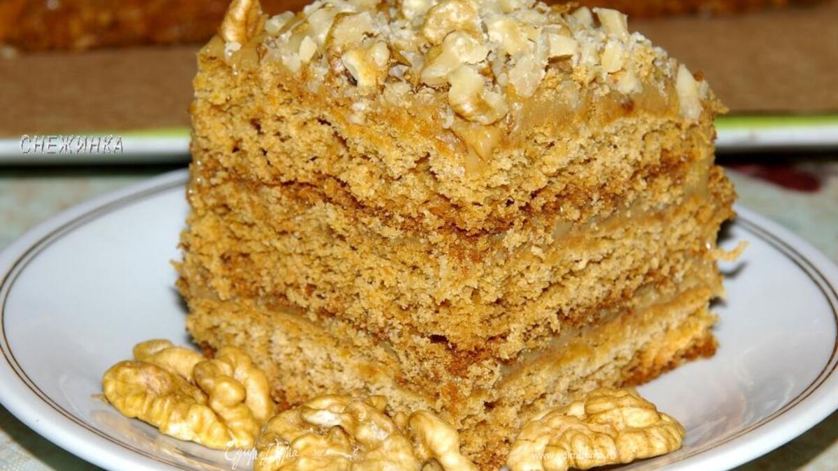 Медовый торт "Антуанетта"