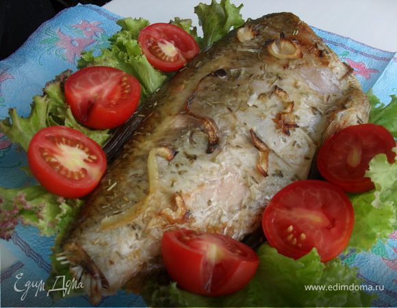 Лещ запеченный