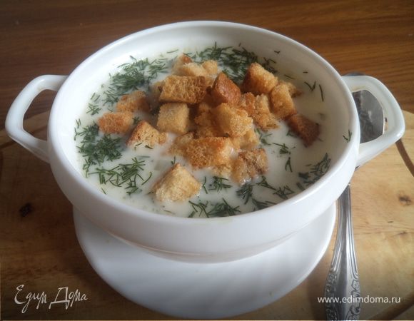 Простой сырный суп