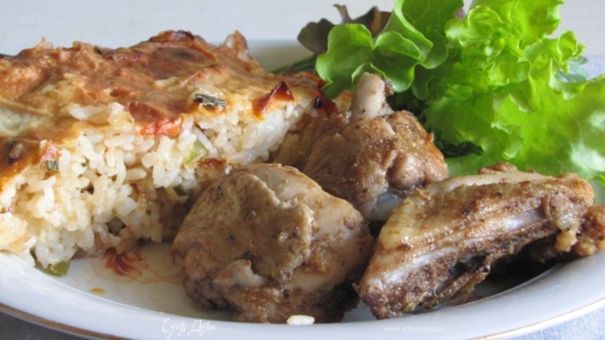 Гювеч с курицей