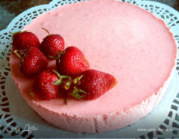 Торт « Клубника со сливками»