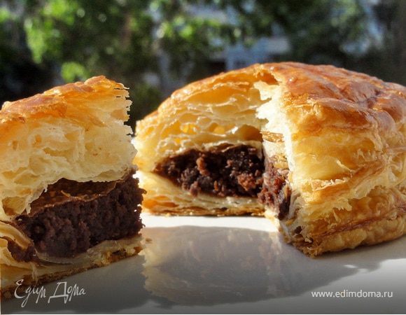 Питивье с шоколадом (Pithiviers) Питивье с шоколадом (Pithiviers)