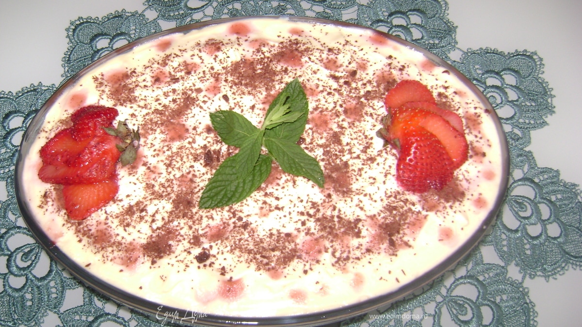 Клубничное тирамису