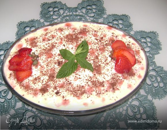 Клубничное тирамису