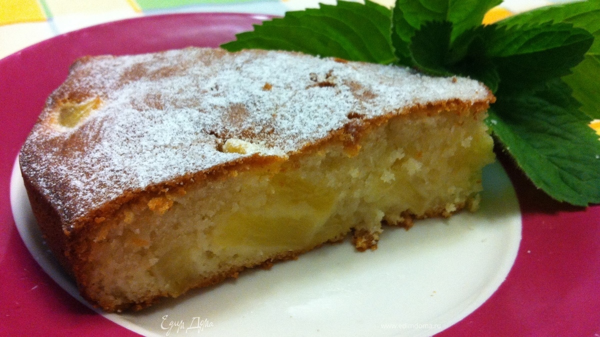 Торт с ананасом и кокосом от Джейми Оливера