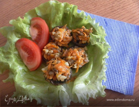 Фаршированные шампиньоны Фаршированные шампиньоны