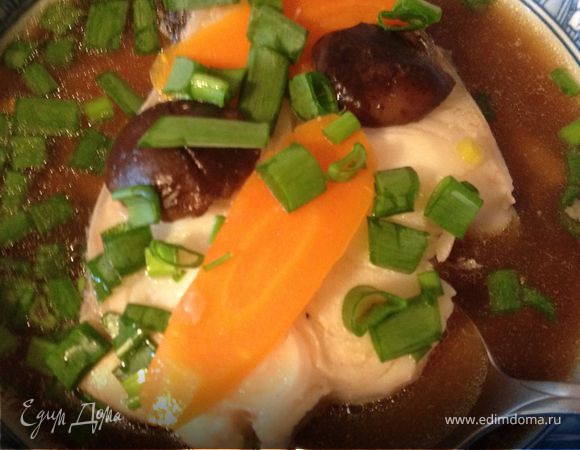 Суп из палтуса по-восточному