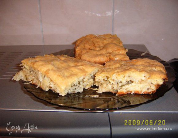 Пирог с капустой