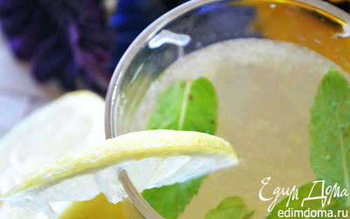 Рецепт Цитрусовый лимонад с мятой