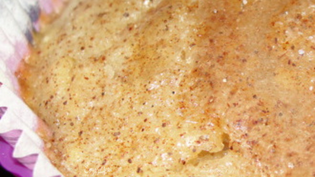 Маффины на пахте с яблоком и корицей