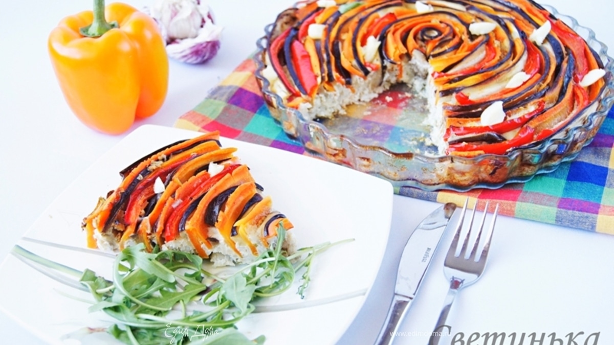 Радужная запеканка «Ах, лето! Ох… диета!»