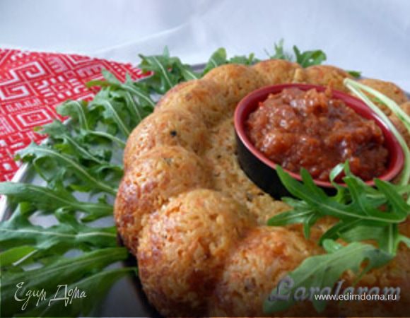 Рисовая запеканка "Летний цветок"