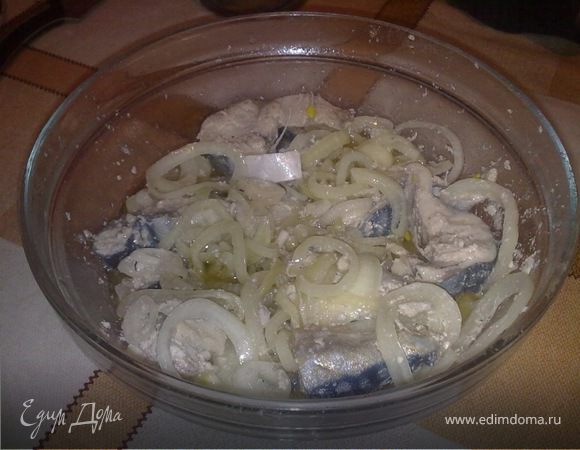 Маринованная скумбрия