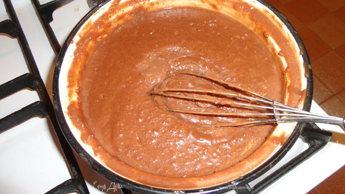 Шоколадная паста домашняя