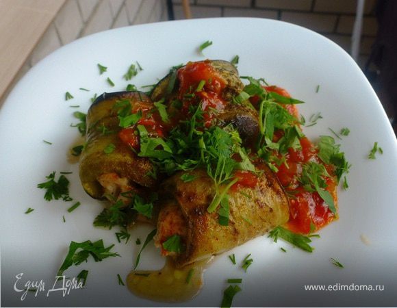 Баклажанные рулеты Баклажанные рулеты