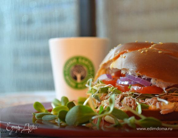 Сэндвич с тунцом Сэндвич с тунцом