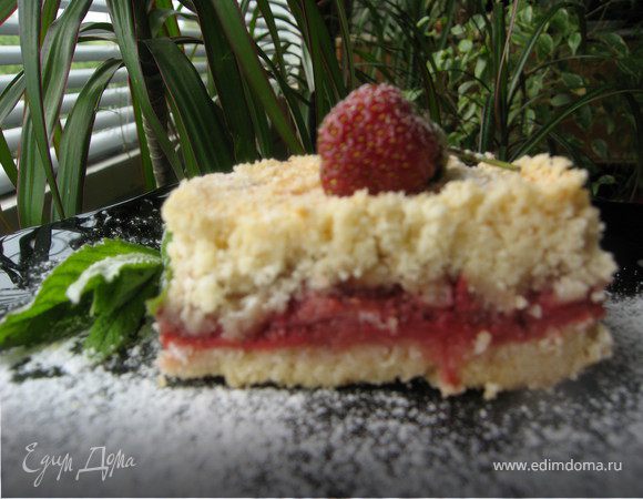Просто..... клубничный пирог Просто..... клубничный пирог