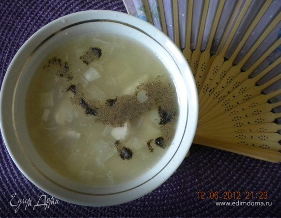 Пикантный рисовый суп Пикантный рисовый суп