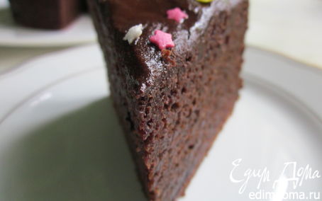 Рецепт Шоколадный торт со... свеклой (постный)