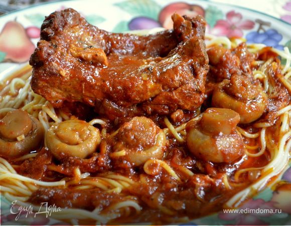 Свиные ребра в охотничьем стиле Свиные ребра в охотничьем стиле