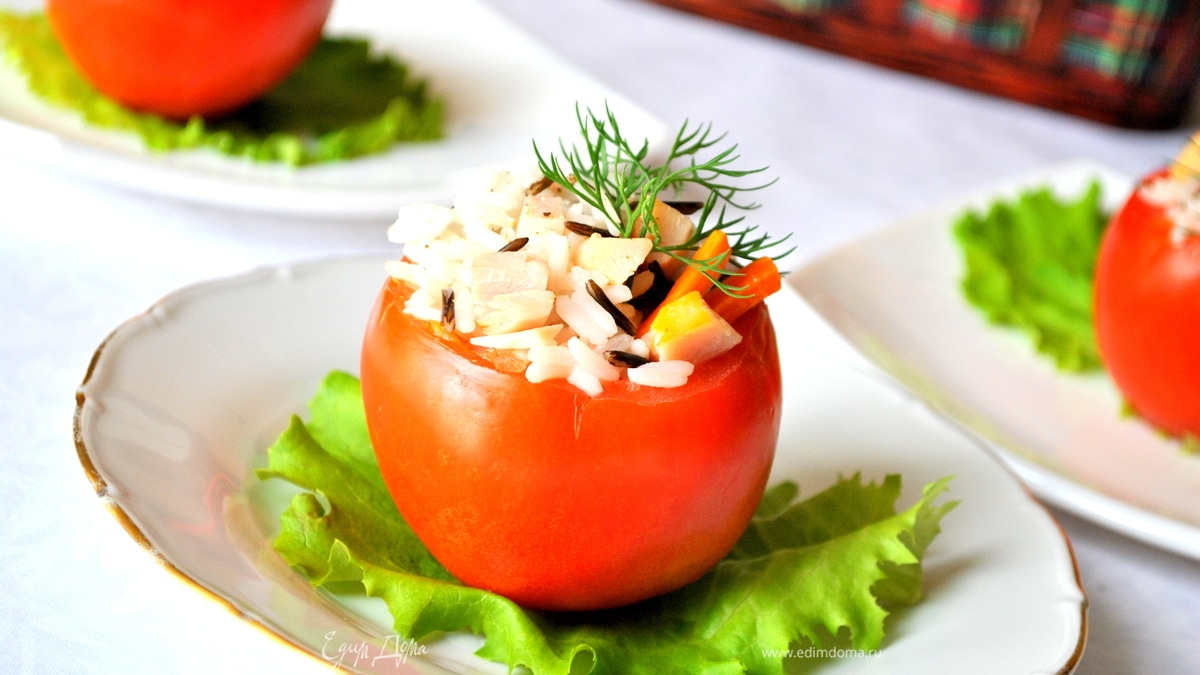 Помидоры с диким рисом