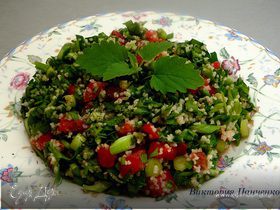 Табуле — салат с булгуром и зеленью