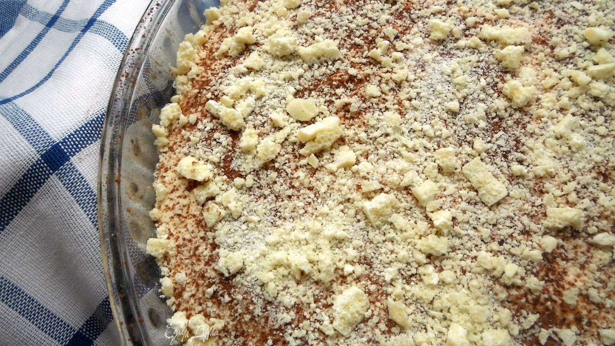 Тирамису с ревенем и белым шоколадом для Сюрреалистичной:)