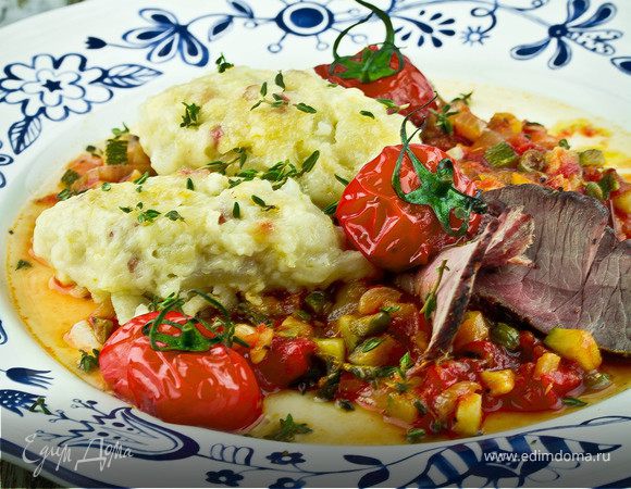 Грушевые клессе с медетеран соусом Грушевые клессе с медетеран соусом