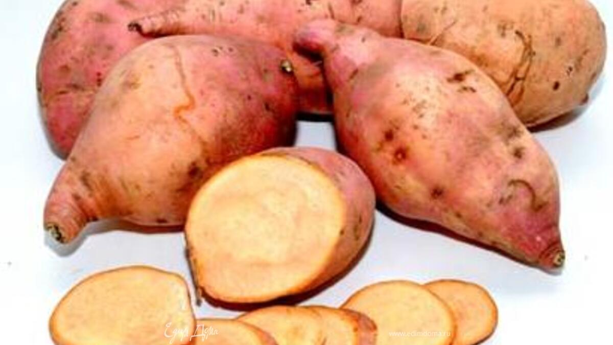 Пюре из запеченного батата